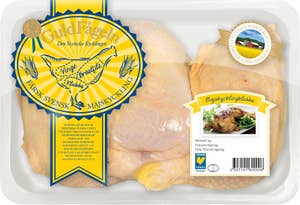 Guldfågeln Majskycklingklubbor