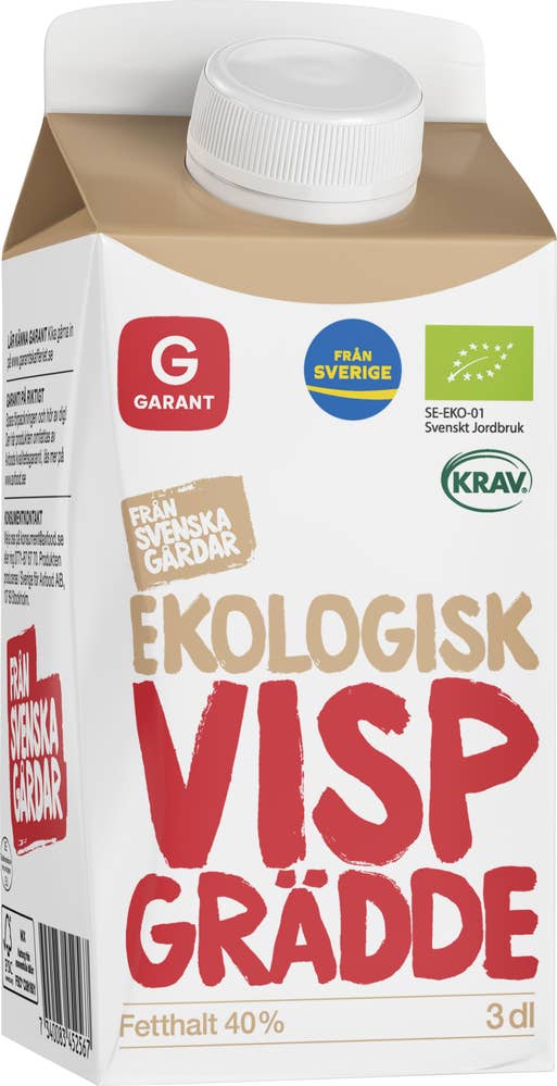 Garant Vispgrädde 40% EKO