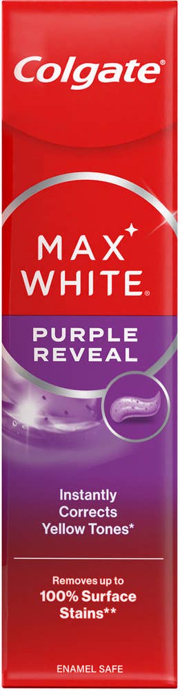 Colgate Tandkräm Max White Purple