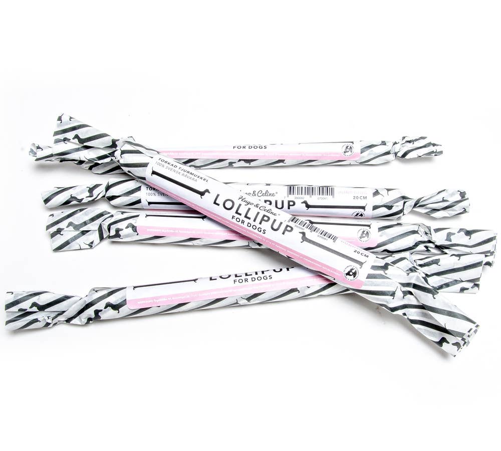 Hugo & Celine Hundgodis Lollipup