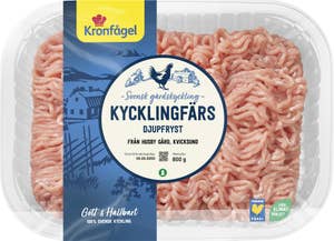 Kronfågel Kycklingfärs Fryst