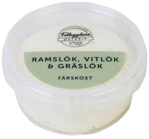 Falbygdens Osteria Färskost Vitlök, Ramslök & Gräslök 30%