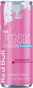 Red Bull Energidryck Pink Edition Hallon Sockerfri