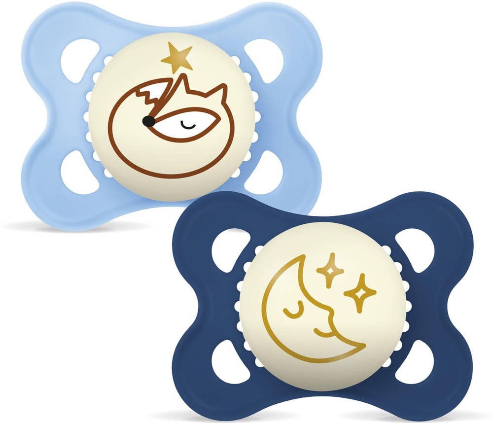 MAM Napp Night Silikon 0-6M 2-p