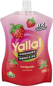 Yalla® Yoghurt Squeeze Jordgubb