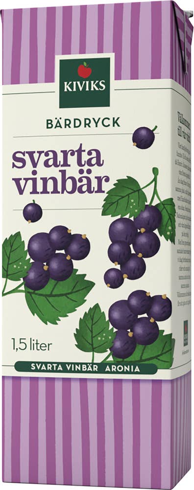 Kiviks Musteri Bärdryck Svarta Vinbär