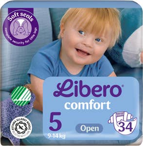 Libero Blöja Comfort (5) 9-14kg