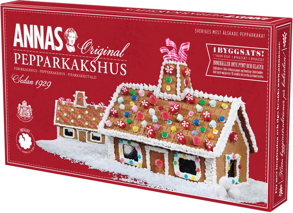 Annas Pepparkakshus Byggsats Annas