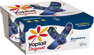 Yoplait Yoghurt Blåbär 2,3% 4-p