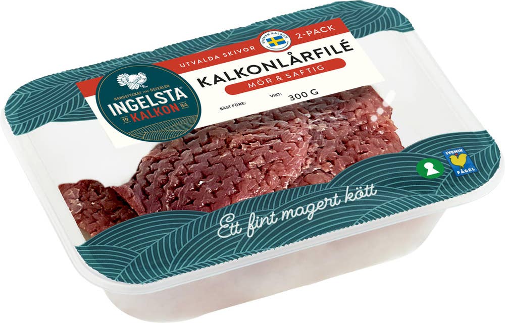 Ingelsta Kalkon Kalkonlårfilé