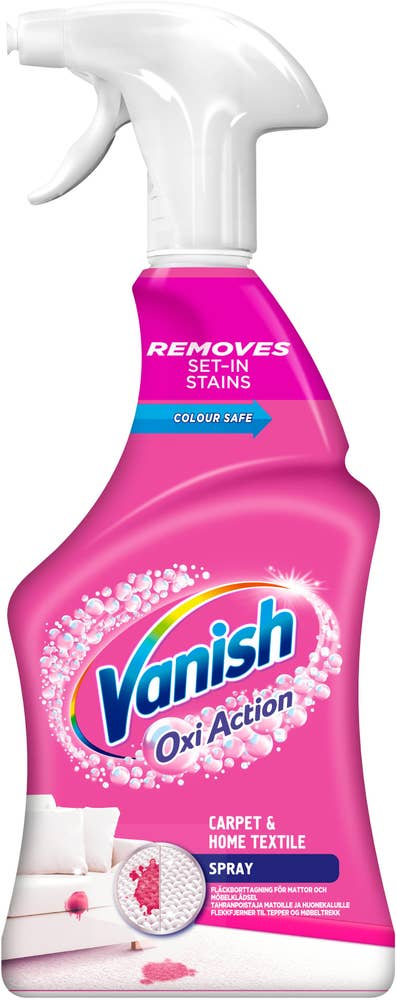 Vanish Oxi Action Spray för Soffa/Matta