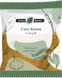 Gröna Bladet Curry Korma