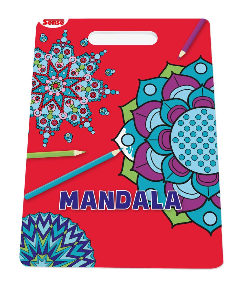 SENSE Målarbok Mandala Sense