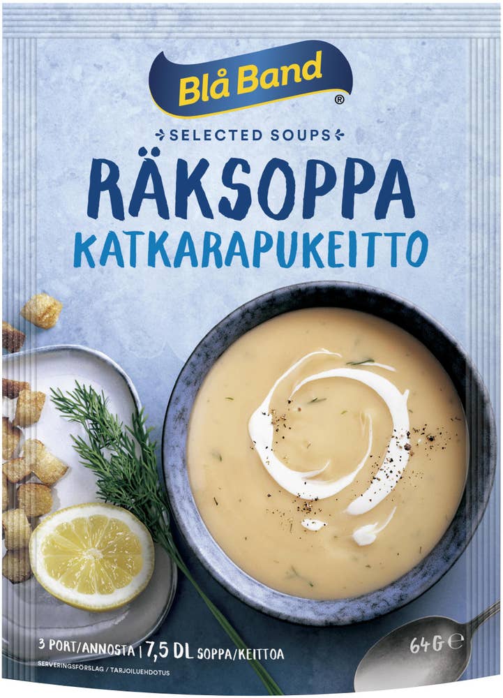 Blå Band Soppa Räk 0,75L Blå Band