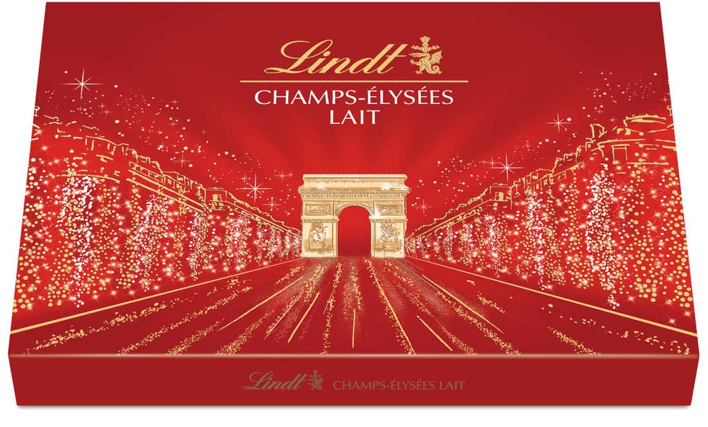Lindt Chokladask Champs Élyseés Lait