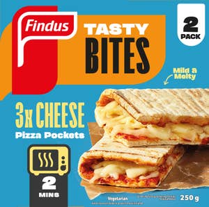 Findus Pizza Pockets Tre Ostar Fryst