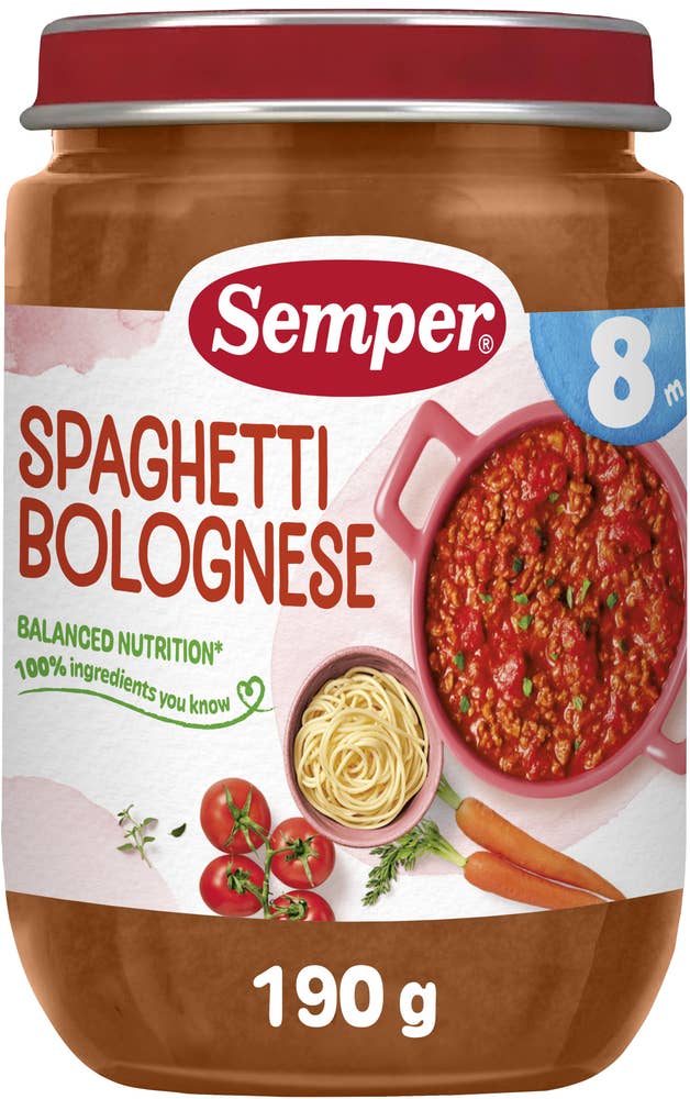 Semper Spaghetti Bolognese 8M
