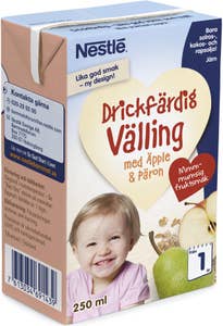 Nestlé Välling Äpple Päron Drickfärdig 18M