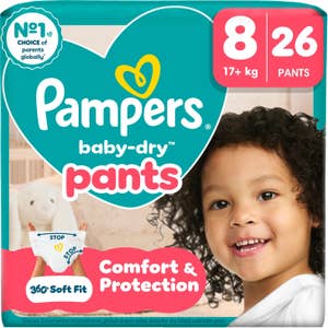Pampers Byxblöja Babydry S8 17+kg