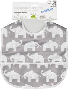 Rätt Start Haklapp Elefant Grå Rätt Start