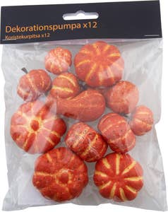 Hedlundgruppen Dekorationspumpor Orange 12-p