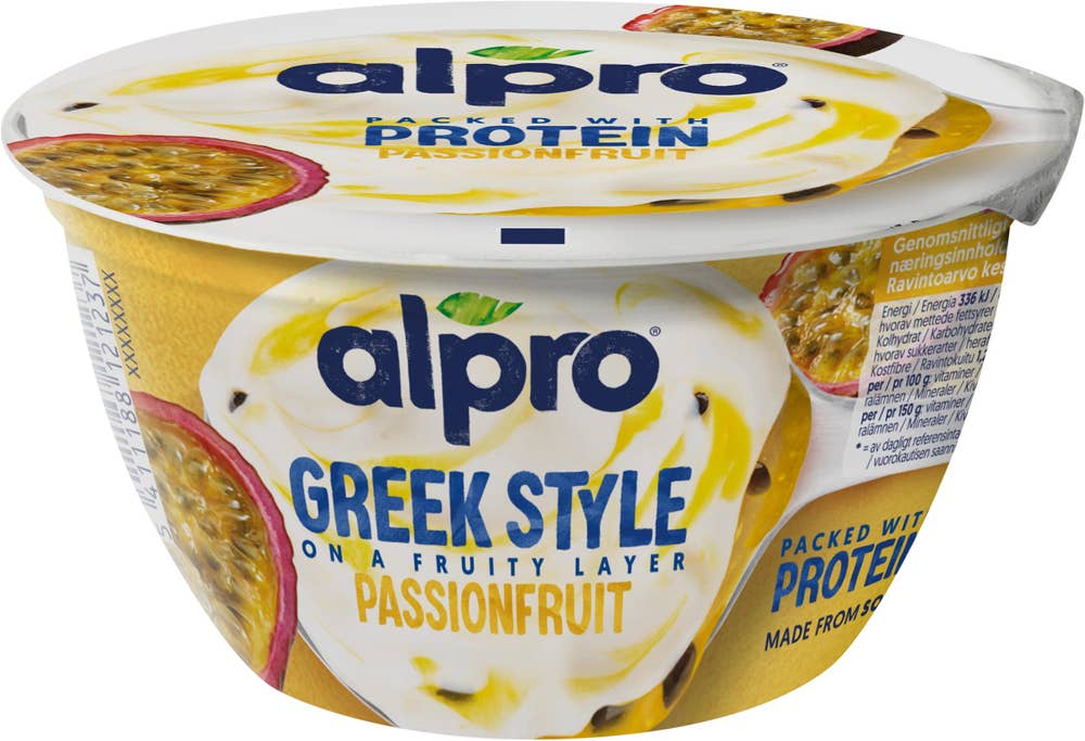 Soygurt Greek Style Passionsfrukt