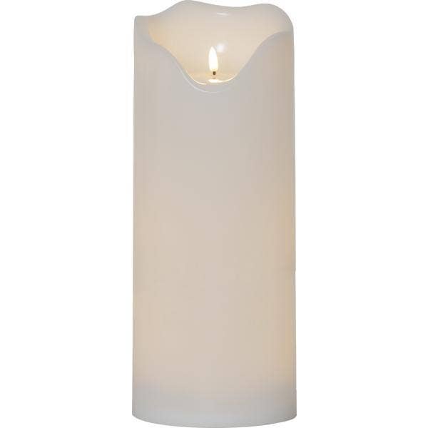 Star Trading LED Blockljus Flamme Grand 16x40cm