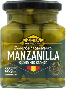 Zeta Manzanilla Oliver med Kärnor