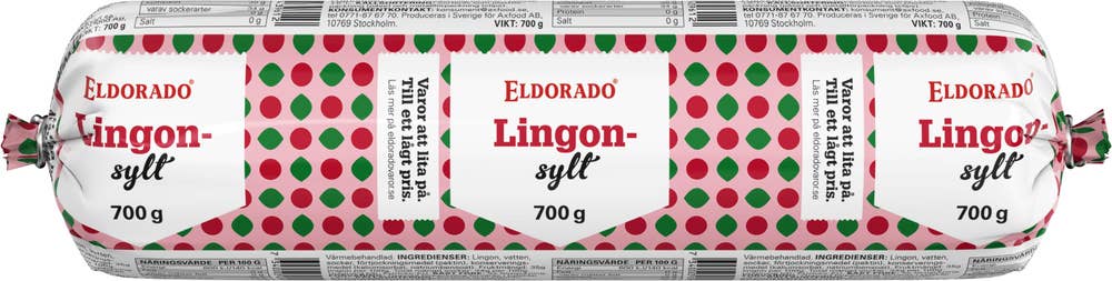Eldorado Lingonsylt Refill