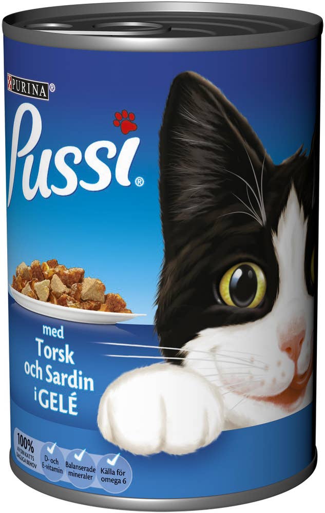 Latz Torsk/Sardin i Gelé Pussi