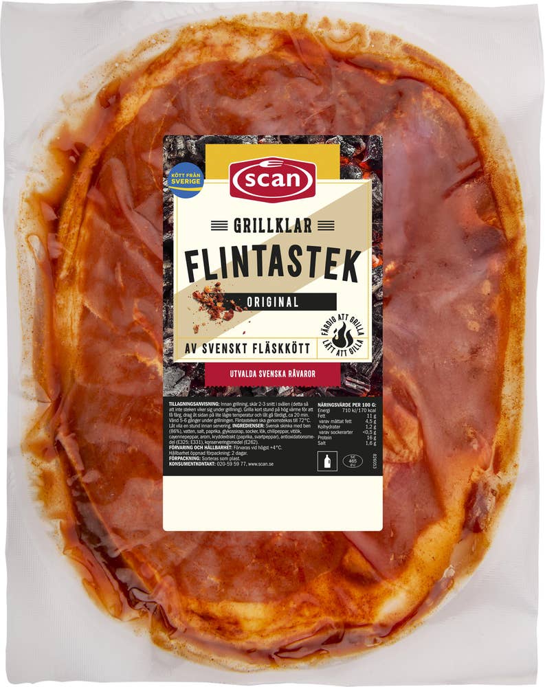 Scan Grillklar Flintastek Original