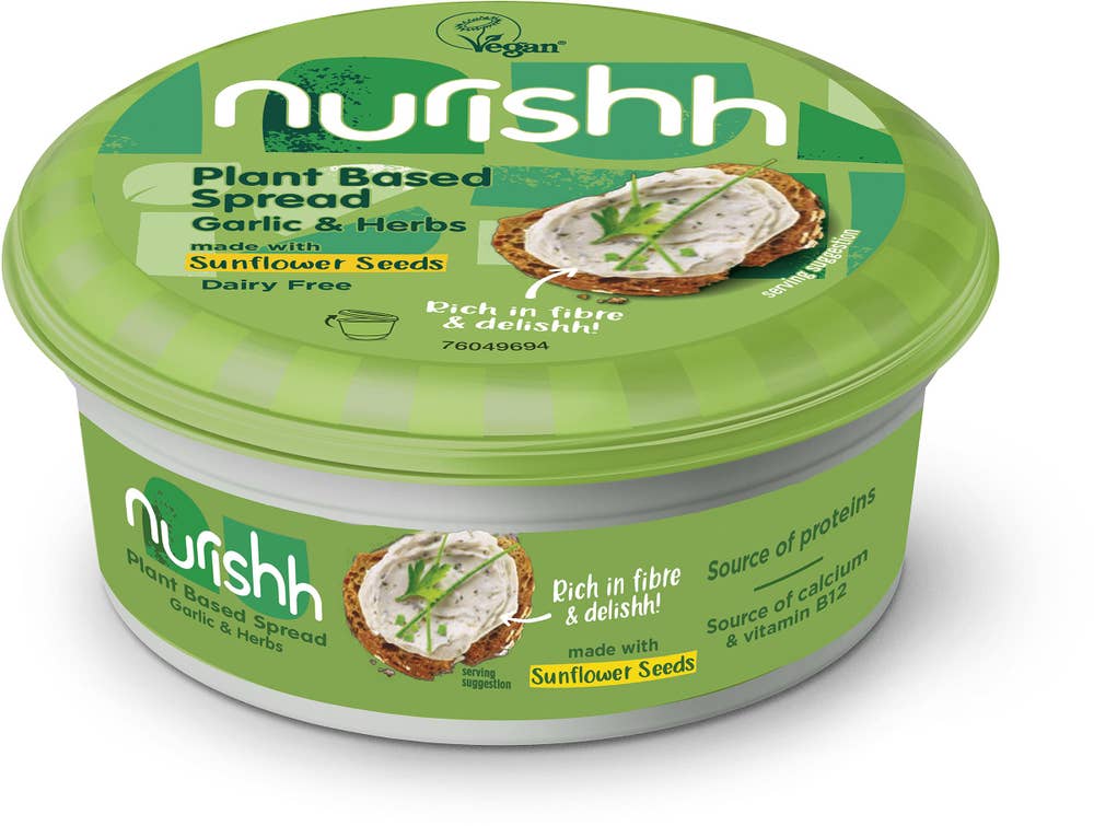 Nurishh Spread Garlic & Herbs Vegansk