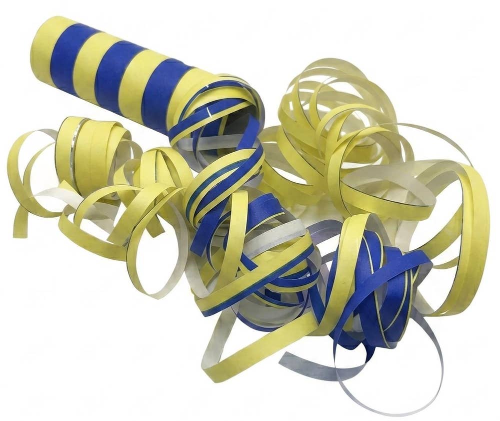 Party Pack Serpentin Gul & Blå
