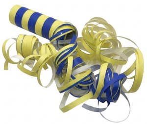 Party Pack Serpentin Gul & Blå