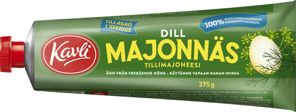 Ej sorterad Dillmajonnäs Tub Kavli