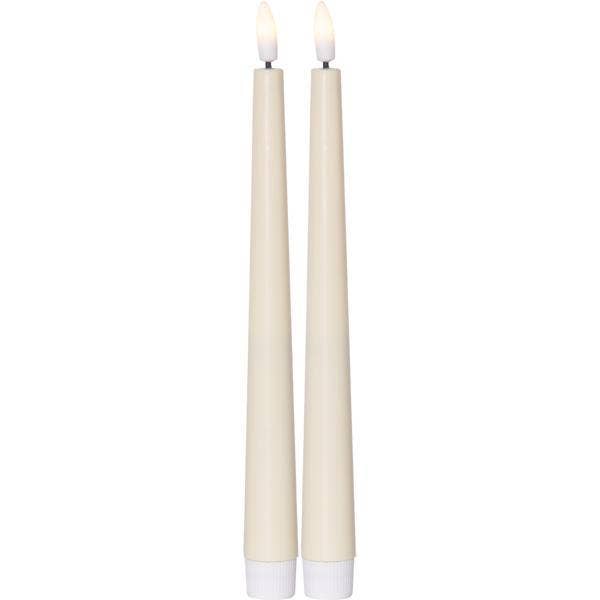 Star Trading Antikljus LED Flamme Candy Gul