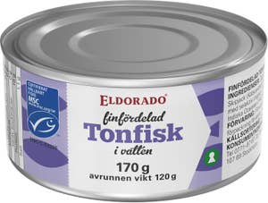 Eldorado Tonfisk Finfördelad i Vatten MSC