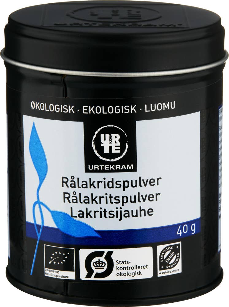 Ej sorterad Rålakritspulver Ekologisk Urtekram