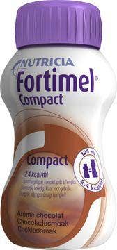 Fortimel Compact, drickfärdigt kosttillägg, choklad 4 x