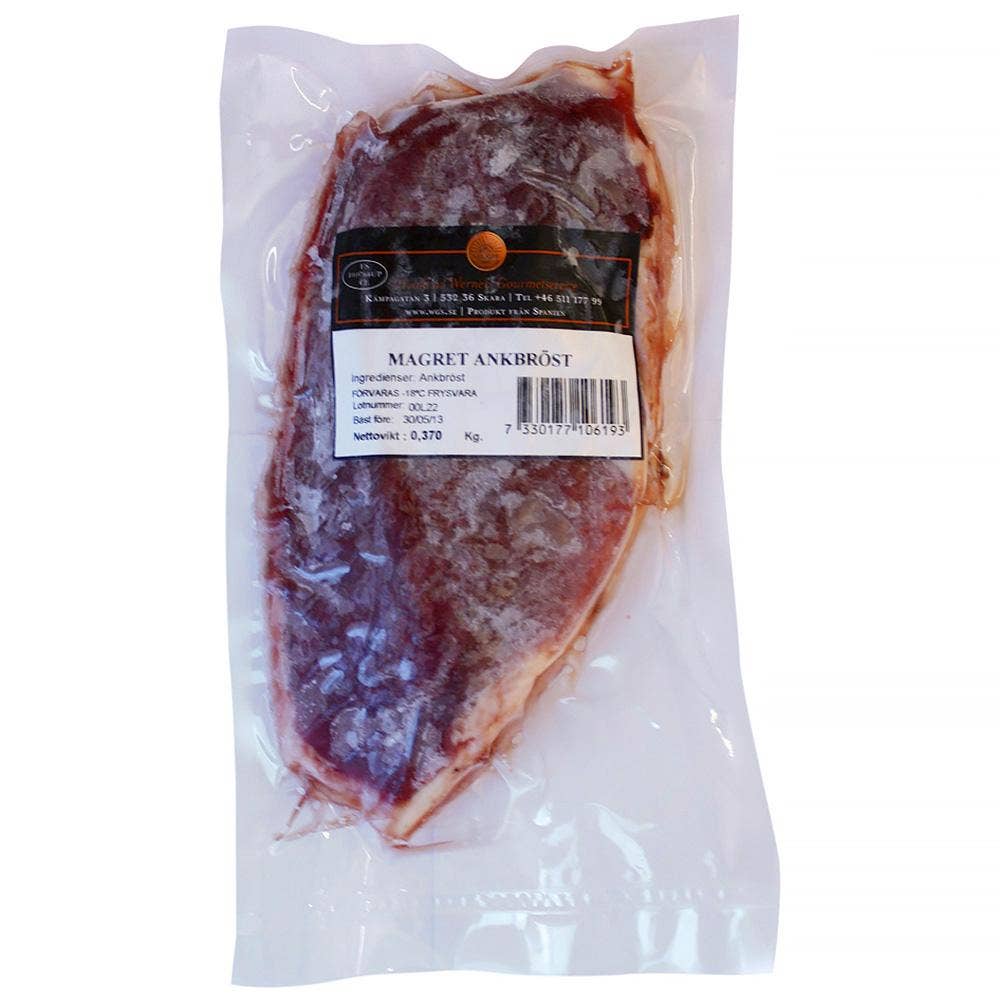 Werners Gourmetservice Ankbröst Fryst ca 350g Selectos de Castilla S.A.