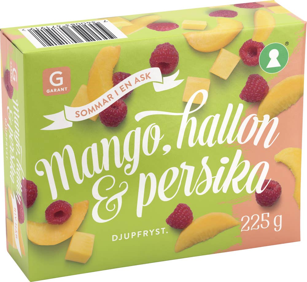 Garant Mango, Hallon & Persika Frysta