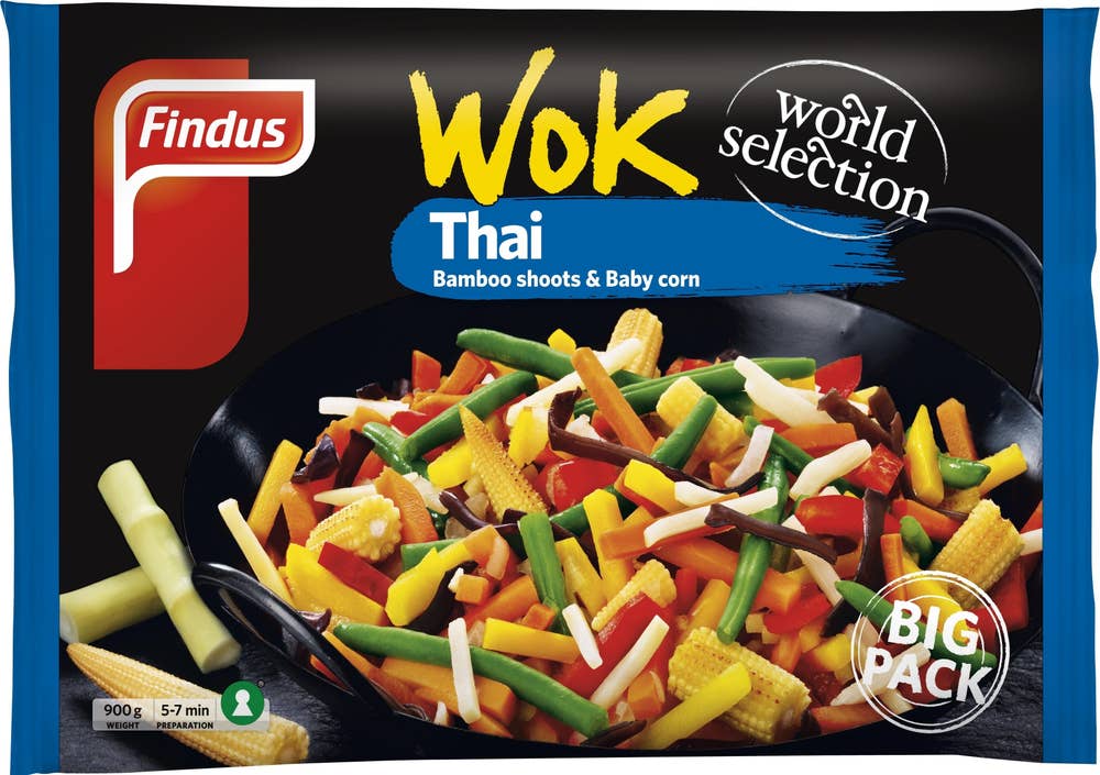 Findus Wok Thai Fryst