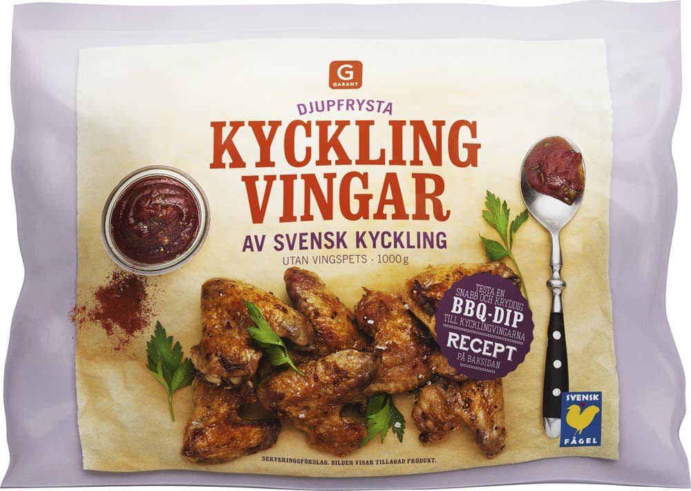 Garant Kycklingvingar Frysta