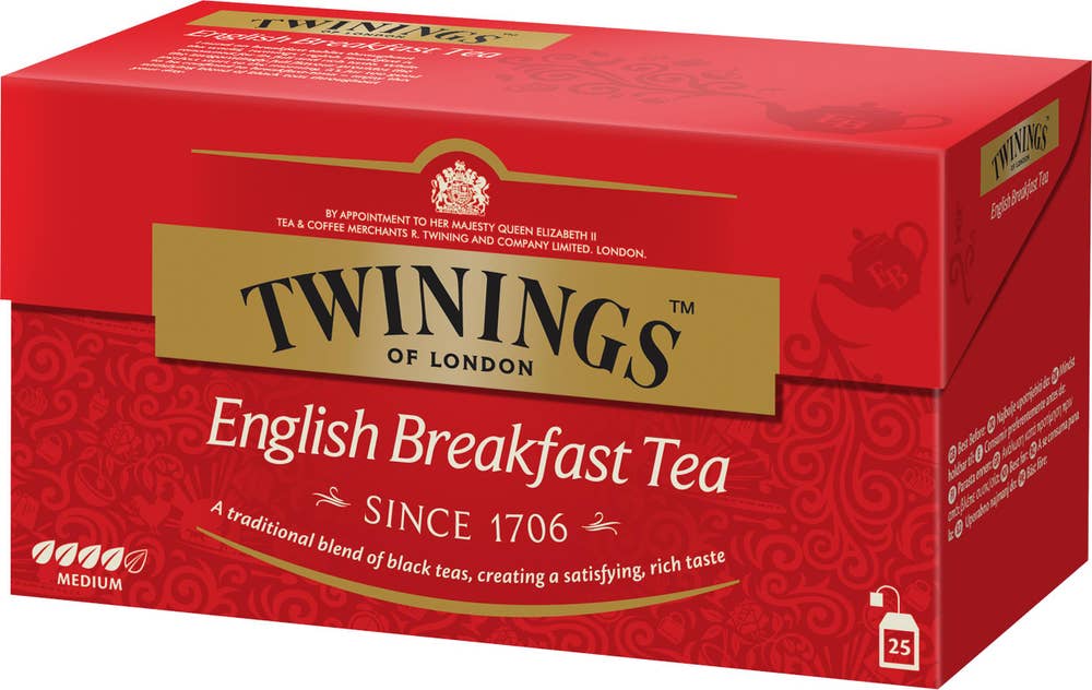 Twinings Te Svart English Breakfast 25-p Twinings