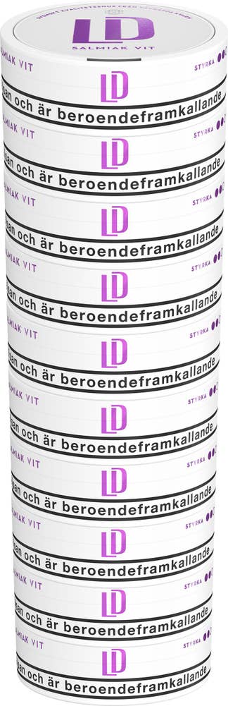 LD Snus Salmiak Vit Portion LD