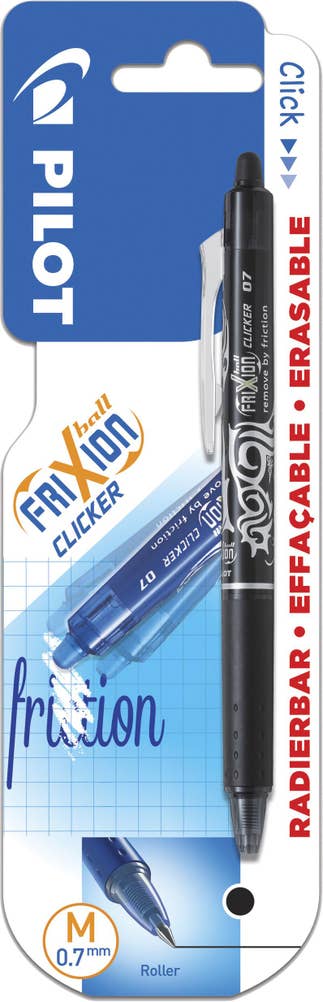 Pilot Bläckpenna Raderbar Svart