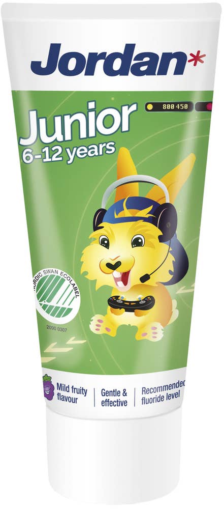Jordan Tandkräm Junior 6-12 År