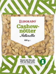 Eldorado Cashewnötter Naturella