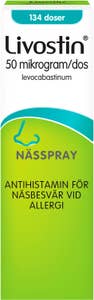Livostin Nässpray Allergi 50mg/dos
