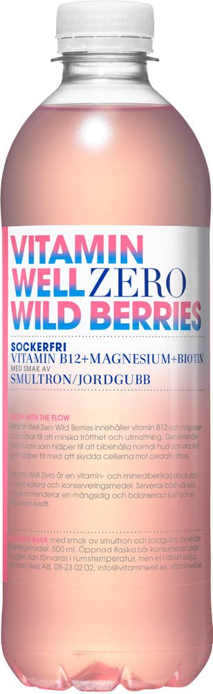 Vitamin Well Zero Wild Berries